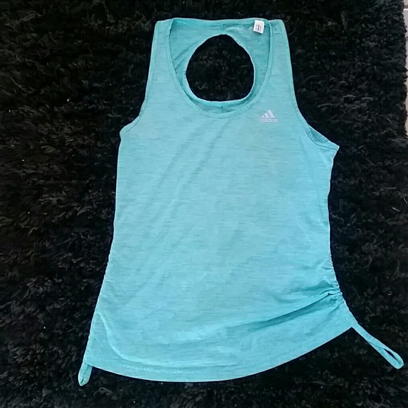 adidas open back tank